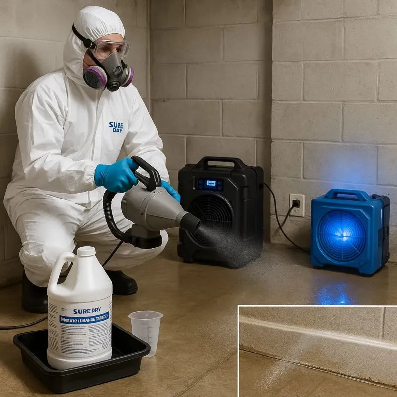 Sanitization and Odor Removal process in East Griffin, GA