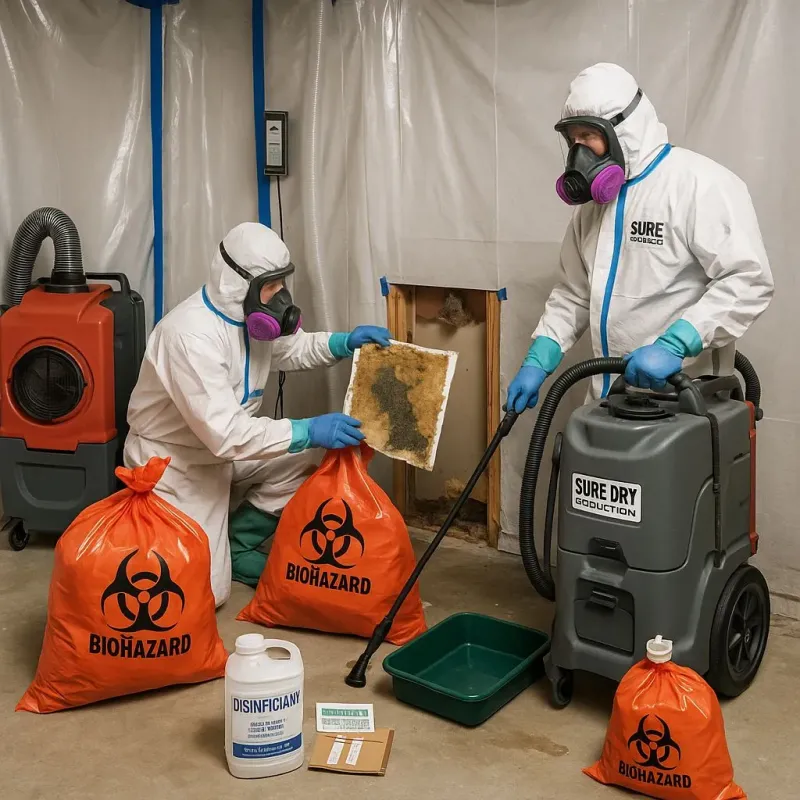 Contaminated Water Handling Protocols process in East Griffin, GA