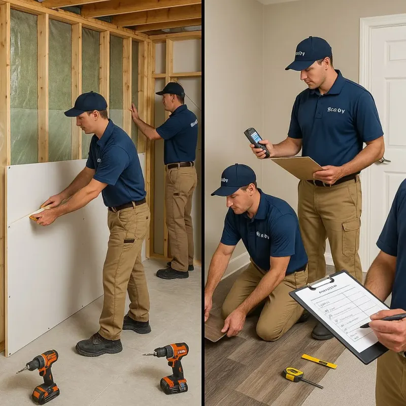 Repairs and Reconstruction process in East Griffin, GA